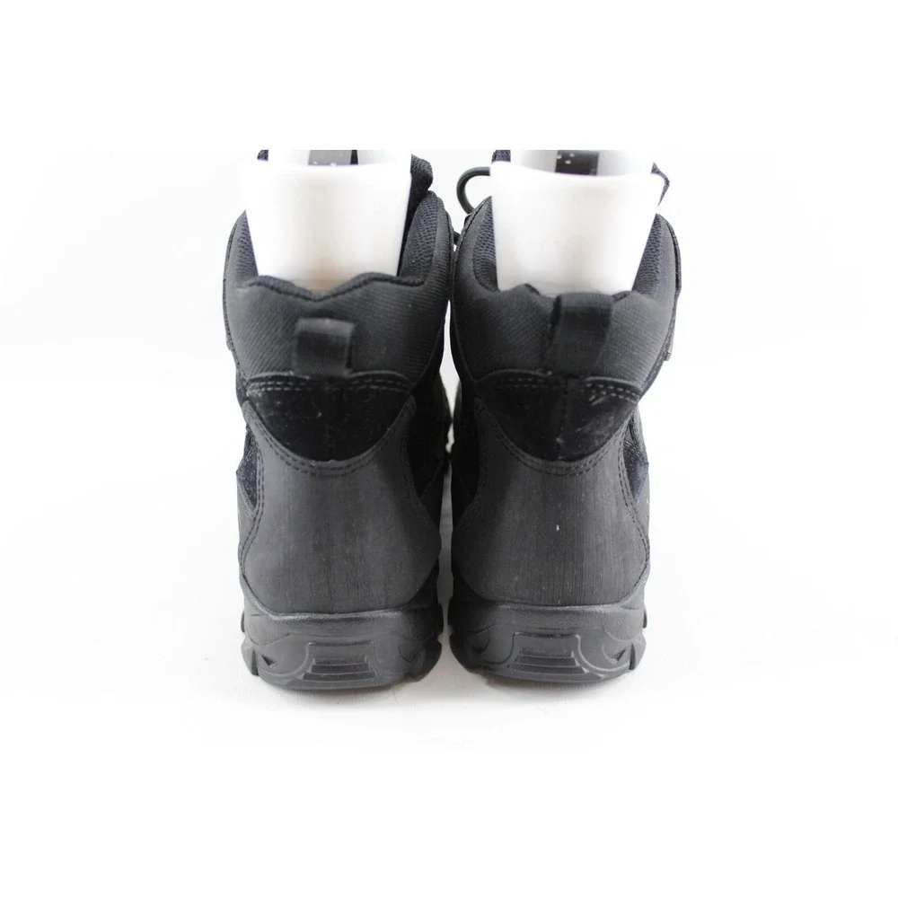 WOLVERINE SPENCER WATERPROOF BLACK WORK BOOTS OIL RESISTANT MEN'S SIZE 8M W05126